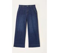 Fat Face FatFace Wide Leg Crop Jeans bleu FR 48 Long (EU 46 L)