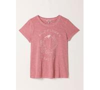 Fat Face FatFace Wild Meadow Graphic T Shirt Rose FR 40 (EU 38)