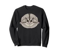 Fat Sugar Glider Illustration d'animal de Compagnie drôle réaliste Sweatshirt