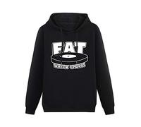 Fat Wreck Chords Hoodies Long Sleeve Pullover Loose Hoody Mens Sweatershirt Size L