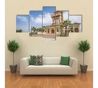 FatAco 5 Pièces Moderne Magnifique plateau historique de Lalla Setti à Tlemcen en Algérie Art Poster Decoration pour Le Maison, Salon, Chambre, Cuisine