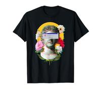 Fatal Error Disconnected Glitch Statue Vaporwave rétro T-Shirt Graphique avec Valeur