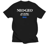 Fatal Fury Neo Geo Startup Screen T-Shirt Black XL
