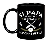 Fatbaby Tasse à café drôle pour papa, cadeau humoristique pour son anniversaire, la fête des Pères ou Noël, de la part de fille, fils, enfants. Tasse à thé pour papa, 11 oz.