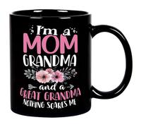 Fatbaby Tasse à café « Great Grandma », cadeau d'annonce de grossesse pour grand-mère, cadeau de nouvelle grand-mère, cadeau de meilleure grand-mère, tasse à café de 325 ml