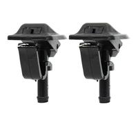 FATBAR Gicleur De Lave-Glace Compatible avec Jeep pour Wrangler 2012 2011 2010 2009 2008 2007 2006 2 Pièces Buse De Jet De Liquide De Lave-Glace Avant Buses De Bras D'essuie-Glace 55156728AB