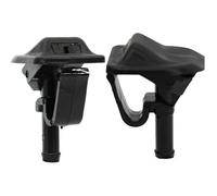FATBAR Gicleur De Lave-Glace Compatible avec Jeep pour Wrangler JK T 2002-2012 2 Pièces Buse De Jet De Jet De Liquide De Lave-Glace Avant Buses De Bras D'essuie-Glace De Lave-Glace 55156728AB