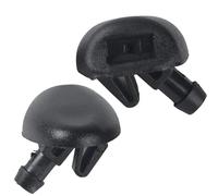 FATBAR Gicleur De Lave-Glace Compatible avec Peugeot 407 206 1998 1999 2000 2001 2002 2003 2004 2005 2006 2 Pièces Essuie-Glace Avant Lave-Glace Buse À Jet Buses De Bras D'essuie-Glace