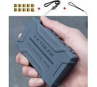 FATBEAR Robuste Antichoc Armure Juste De Protection Pour Sony Baladeur NW-A100 A105 ASpringHN A106 A106HN A100TPS - Type Tactical gray