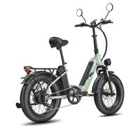 Fatbike E-Bike pour hommes & femmes 20 pouces vélo pliant 48V 12Ah*2 batterie 65N.m moteur, capacité de charge 150kg 70KM d'autonomie E-Bike vélos pliants vélo électrique