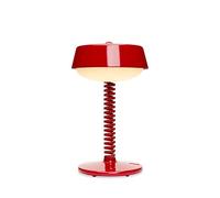 Fatboy Bellboy LED Lampe de Table - Lampe de Chevet Sans Fil Variable - Lumiere Livre Interieur pour Chambre, Salon ou Bureau - Rechargeable (9-90h) - 2700K - Hauteur 30cm - Lobby Rouge