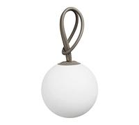 Fatboy Bolleke Lampe Suspendue - Lampe LED Rechargeable USB (24h) - Intensité Variable - IP55 Luminaire Exterieur & Intérieur - 2700K - 3 Niveaux Luminosité - Ø 20cm - Boucle 100 cm - Taupe