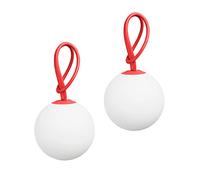 Fatboy Bolleke Bolleke Lot de 2 lampes suspendues Rouge