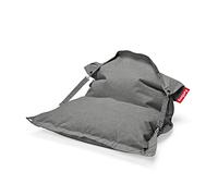 Fatboy Buggle-Up Outdoor Beanbag | Le Pouf polyvalentI Banquette et Pouf en Un | 180 x 140 cm | Polyester I Résistant aux UV, à l'eau et aux salissures I Gris