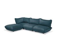 FATBOY canapé à 3 places SUMO CORNER SOFA VELVET (Petrol - Polyester recyclé)