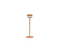 Fatboy Cheerio LED Lampe de Table - Exterieur & Interieur - 26 cm - Orange | Lampe de Chevet Sans Fil Variable, Lampadaire LED Rechargeable (8-99h), 2200K Lumiere Livre, IP55 Luminaire