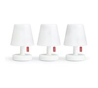 Fatboy® Edison the Mini | Petite lampe de table blanche | Mini ampoules LED rechargeables | Ensemble de lampes de table pour intérieur et extérieur |