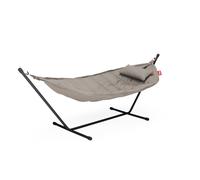 fatboy Hamac Headdemock Superb avec piètement et coussin - noir - Grey Taupe