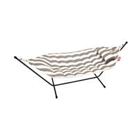 fatboy Hamac Headdemock Superb avec piètement et coussin - noir - stripe cacao