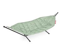 Fatboy Headdemock Hamac Pliable avec Support Hamac - 270x 138cm - Vert Jonc | Pour l'Extérieur, Camping, Jardin et Terrasse, Fauteuil Suspendu de Voyage en Polyester, Chaise de Jardin Jusqu'à 150kg