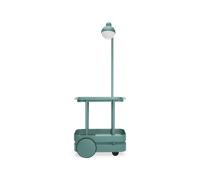 Fatboy Jolly Trolley Chariot avec Lampe Sauge Foncée