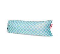 Fatboy® Lamzac 3.0 Canapé/Pouf/Sofa Gonflable | Chess Azur | Hamac rempli d'air | pour l'extérieur (Plage, Jardin ou Piscine) | 200 x 90 x 50 cm
