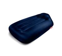 Fatboy Lamzac L Matelas Gonflable - 195 x 112 x 50 cm - Bleu Foncé | Lit Gonflable, Pas de Pompe Nécessaire, Canapé Indoor & Outdoor, Sofa Résistant à l'eau & aux Salissures, Polyester
