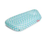 Fatboy Lamzac L Matelas Gonflable - Lit Gonflable - Pas de Pompe Nécessaire - Canapé Gonflable Indoor & Outdoor - Sofa Résistant à l'eau & aux Salissures - Polyester - 195 x 112 x 50 cm - Azur-Blanc