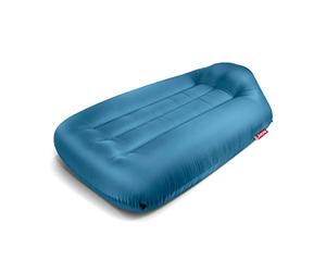 Fatboy Lamzac L Matelas Gonflable - Lit Gonflable - Pas de Pompe Nécessaire - Canapé Gonflable Indoor & Outdoor - Sofa Résistant à l'eau & aux Salissures - Polyester - 195 x 112 x 50 cm - Bleu Ciel