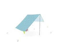 Fatboy Miasun Tente de Plage - Parasol Plage Portable Large avec Support - Tente Enfant - 3 Options d'Installation - Auvent avec Protection Solaire en Coton - 330 x 190 x 140 cm - Venice