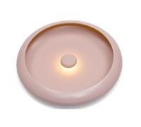 Fatboy Oloha Large Applique Murale - IP55 Applique Murale Intérieure Exterieur - Lampe LED Variable - Rechargeable (8-90h) - 2200K Luminaire Exterieur - Ø37,5cm - Rose Pâle