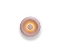 Fatboy Oloha Small Applique Murale - IP55 Applique Murale Intérieure Exterieur - Lampe LED Variable - Rechargeable (8-90h) - 2200K Luminaire Exterieur - Ø22,5cm - Rose Pâle