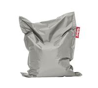 Fatboy Original Pouf Enfant - Fauteuil Enfant Robuste et Durable pour l'Intérieur - Fauteuil Pouf en Nylon - Bean Bag Confortable et Rechargeable - 100 x 10 cm - Argent