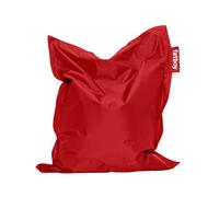 Fatboy Original Pouf Enfant - Fauteuil Enfant Robuste et Durable pour l'Intérieur - Fauteuil Pouf en Nylon - Bean Bag Confortable et Rechargeable - 100 x 130 cm - Rouge