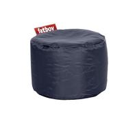 Fatboy Point Original Tabouret - Tabouret Bas Rond en Nylon pour l'Intérieur - Pouffe Rembourré Polyvalent Idéal comme Pouf Coiffeuse ou Repose Pied Canape - 35 x 50 x 35 cm - Bleu