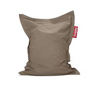 Fatboy® The Original Junior Stonewashed Pouf pour Chambre ado/Enfants Bean Bag/Coussin/Fauteuil d'intérieur | Taupe | 130 x 100 cm