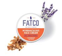 FATCO Myrrhaculous Crème visage anti-âge, sébum, entièrement naturelle, paléo, lavande et myrrhe, pot 300 ml