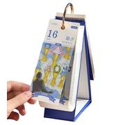 Fate Cards Calendrier 2026, décoration de bureau créative à détacher, décoration à suspendre, carnet de bureau, calendrier de tarot pour la décoration de la maison et du bureau