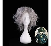 Fate/Grand Order Avenger Monte Cristo: Edmond Dantes perruque Cosplay Costume FGO hommes court résistant à la chaleur synthétique cheveux bouclés perruques MZ-1143