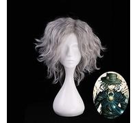 Fate/Grand Order Avenger Monte Cristo: Edmond Dantes perruque Cosplay Costume FGO hommes court résistant à la chaleur synthétique cheveux bouclés perruques MZ-1143