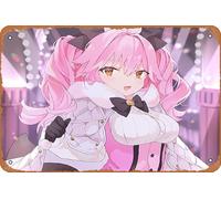 Fate/grand Order, Caster (Fate/Grand Order), Hikari No Koyanskaya, Fate Series Poster Décoration murale rétro en métal Plaque en métal 20,3 x 30,5 cm