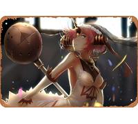 Fate/grand Order, Frankenstein (Fate/apocrypha), affiche d'anime Fate Series Décoration murale rétro en métal 20,3 x 30,5 cm