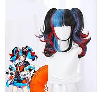 Fate / Grand Ordre Servant Archer Perruque Fgo Double Queue Synthétique Cheveux Pour Femmes Partie Halloween Costume Accessoires