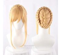 Fate Stay Night Altria Pendragon Sabre Cosplay Perruque Jeu Anime FGO Fate Grand Order Résistant À La Chaleur Cosplay Perruques 2 Types comme photo