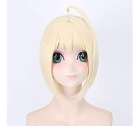 Fate stay night Arturia Pendragon Saber femmes Chignon perruque Cosplay Costume Arturia et Altria résistant à la chaleur perruques de cheveux synthétiques 2