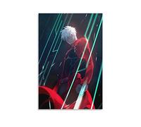 Fate Stay Night Poster Anime Archer sur toile Décoration murale moderne pour chambre à coucher 30 x 45 cm