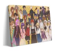 Fate Stay Night - Poster portrait de famille d'anime vintage sur toile murale, décoration esthétique, salon, chambre d'enfant, dortoir, café, salle de bain, convient pour chambre à coucher, salle de