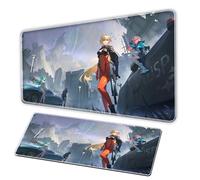 Fate Trigger: Nouveauté Girl Anime MousePad/XXL MousePad/Anti Slip Pearl Base, Stitching Edge, Grand Office Pad, PC Game Anime RectangularMousePad Tapis pour MousePad (A, 90×50cm)