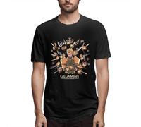Fate Zero Gilgamesh Gate of Babylon T Shirt Man's Summer Casual Printed O-Neck Short Sleeves Shirts Manches Courtes(Medium)