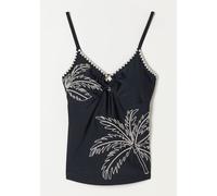 fatface FatFace Cornelli Black Tankini Top Noir FR 46 (EU 44)